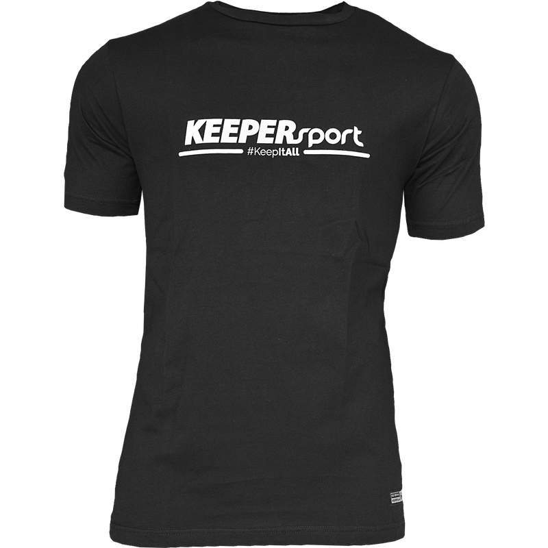 KEEPERsport Basic Tişort Siyah