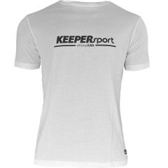 KEEPERsport Basic Tişort Beyaz